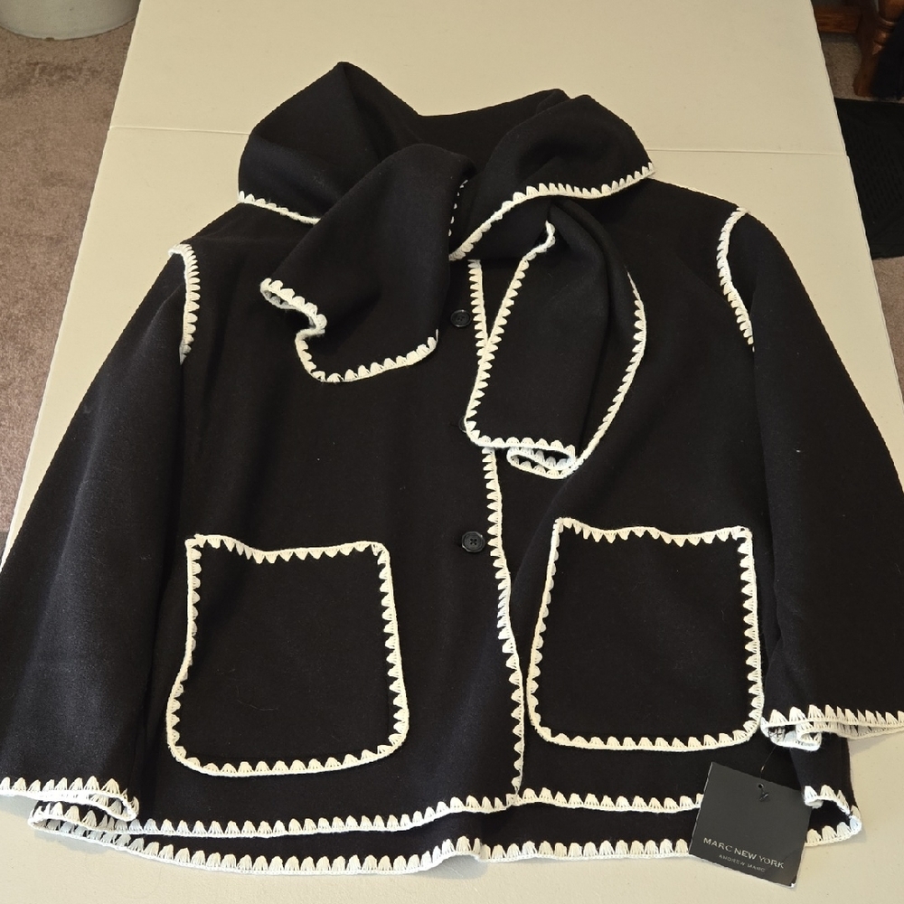 MARC NEW YORK womens Coat Size Lg. NWT